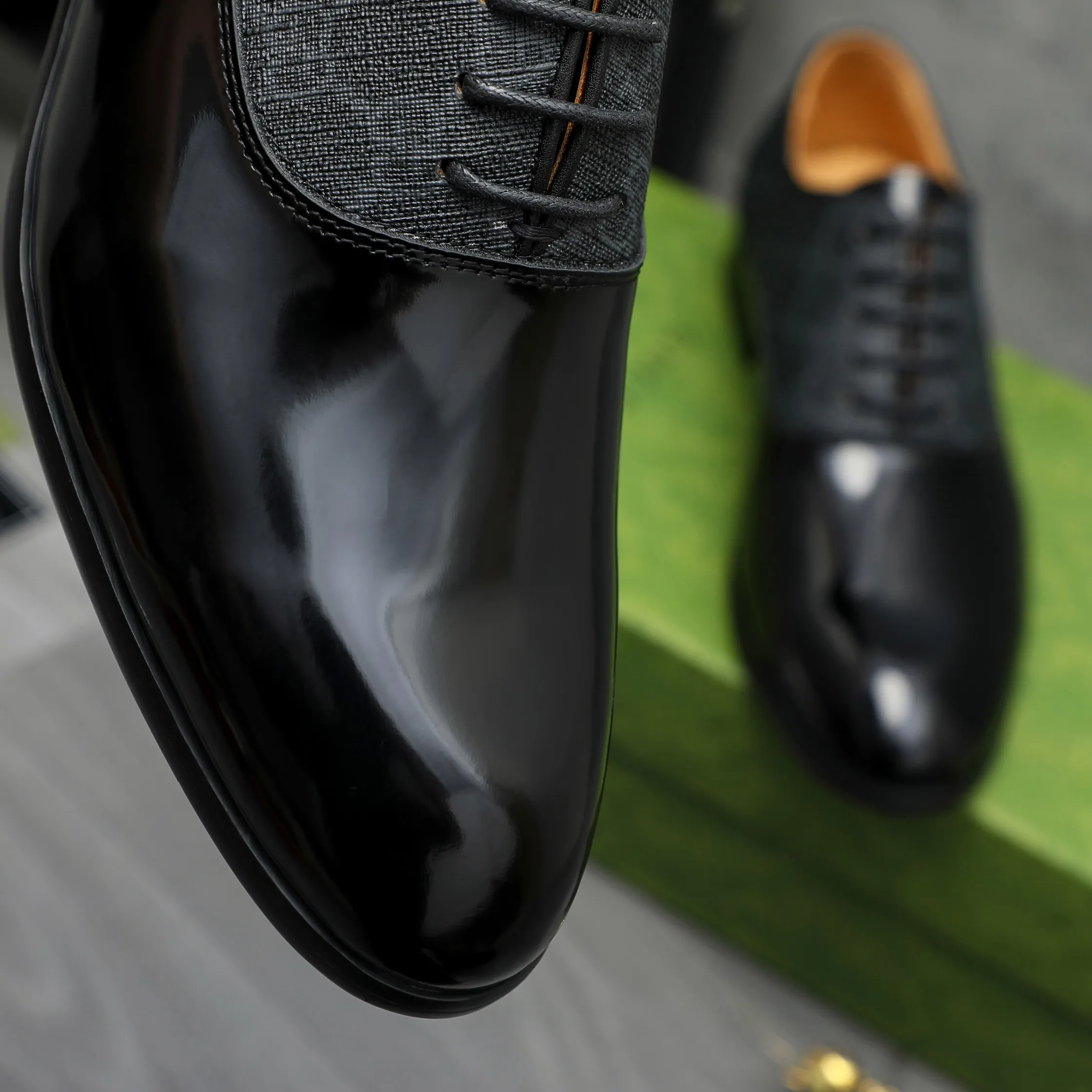 Men's shoes 💰p500 Product trademark: GUCCI "Gucci" business lace-up leather shoes Regular size: 38-46 (38.45.46 is custom-made and non-returnable) Product materials: Selected pearlescent cowhide stitching brand printed upper, cowhide lining, original rubber outsole